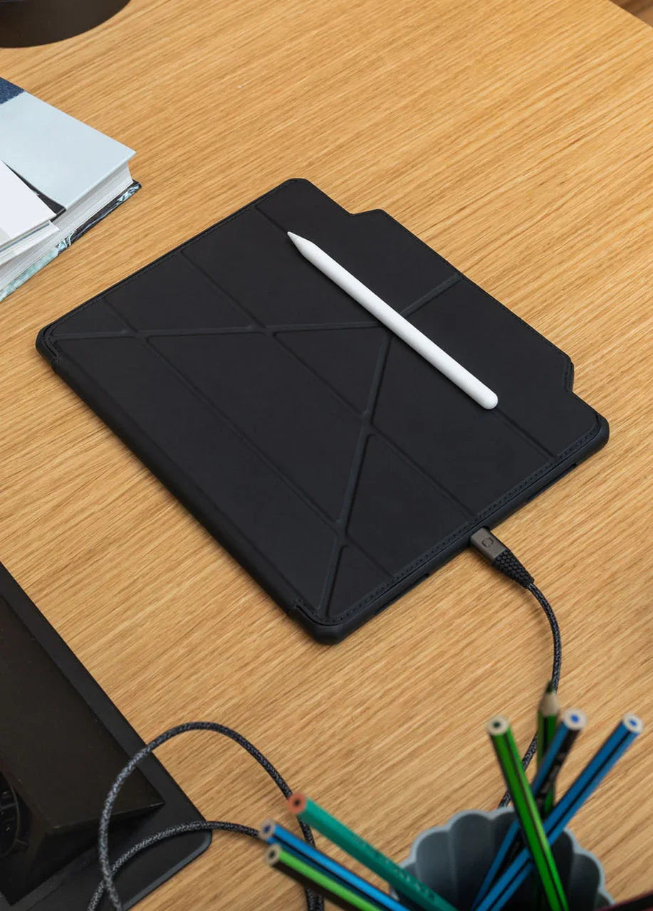 Itskins Hybrid Solid Folio Case iPad Pro 12.9 (5th & 6th Gen.) - Black - Tashqila Itskins Hybrid Solid Folio Case iPad Pro 12.9 (5th & 6th Gen.) - Black - Tashqila